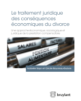 Le traitement juridique des conséquences économiques du divorce