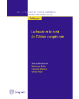 La fraude et le droit de l'Union européenne