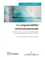 La responsabilité environnementale