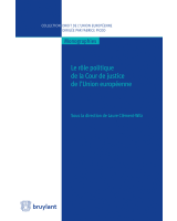 Le rôle politique de la Cour de justice de l'Union européenne