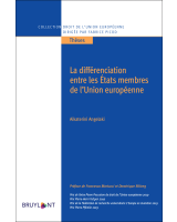 La différenciation entre les États membres de l'Union européenne