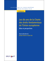 Les dix ans de la Charte des droits fondamentaux de l'Union européenne