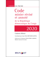 Code en poche – Code minier révisé et annoté de la République démocratique du Congo