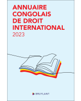 Annuaire congolais de droit international