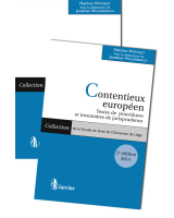 Contentieux européen (2 volumes)