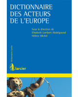 Dictionnaire des acteurs de l'Europe