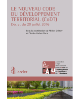 Le nouveau Code du développement territorial (CoDT)