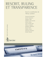 Rescrit, ruling et transparence