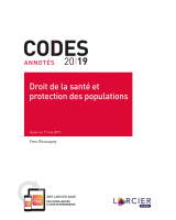 Code annoté – Droit de la santé et protection des populations