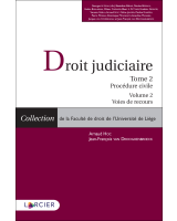 Droit judiciaire – Tome 2. Procédure civile