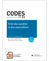 Code essentiel – Droit des sociétés et des associations 2023