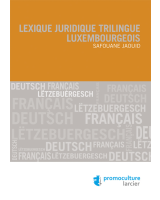 Lexique juridique trilingue luxembourgeois