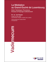 La médiation au Grand-Duché de Luxembourg
