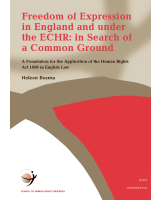Freedom of Expression in England and under the ECHR: in Search of a Common Ground
