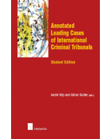 Annotated Leading Cases of International Criminal Tribunals - student edition