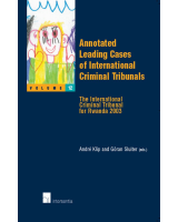 Annotated Leading Cases of International Criminal Tribunals - volume 12
