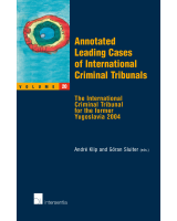 Annotated Leading Cases of International Criminal Tribunals - volume 20