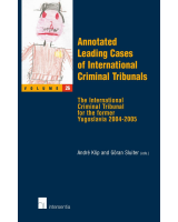 Annotated Leading Cases of International Criminal Tribunals - volume 26