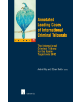 Annotated Leading Cases of International Criminal Tribunals - volume 27