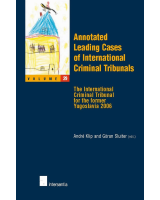 Annotated Leading Cases of International Criminal Tribunals - volume 29