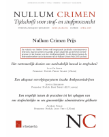 Nullum Crimen dossier 2016: Nullum Crimen Prijs 2015