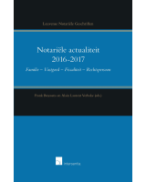 Notariële actualiteit 2016-2017
