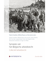 Synopsis van het Belgische arbeidsrecht - Collectief arbeidsrecht (zevende editie)