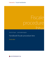 Handboek fiscale procedure btw (derde editie)