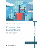 Commerciële budgettering toegepast (derde editie)