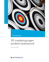 101 marketingvragen juridisch beantwoord (vierde editie)