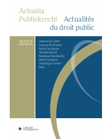 Actualia publiekrecht 2022 / Actualités du droit public 2022