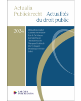 Actualia publiekrecht 2024 / Actualités du droit public 2024