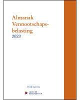 Almanak Vennootschapsbelasting 2023