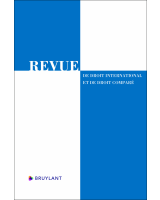 Revue de droit international et de droit comparé (Rev. dr. Int. et comp.)
