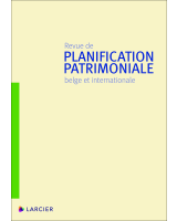 Revue de planification patrimoniale belge et internationale