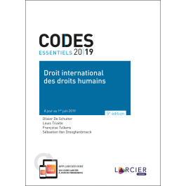 Code essentiel - Droit international des droits humains 2019