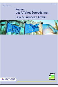 Revue des affaires européennes