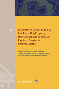 Principles of European Family Law