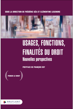 Usages, fonctions, finalit&eacute;s du droit