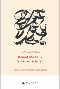 Liber amicorum Beno&icirc;t Michaux