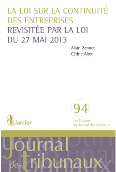 La loi sur la continuité des entreprises revisitée par la loi du 27 mai 2013