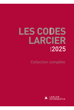 Codes Larcier - 7 tomes de base + tables
