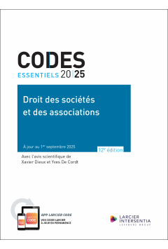 Code essentiel - Droit des sociétés et des associations 2025