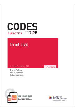 Code annot&eacute; - Droit civil 2025