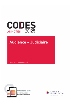 Code annoté - Audience - Judiciaire 2025