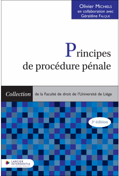Principes de proc&eacute;dure p&eacute;nale