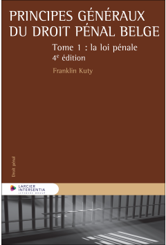 Principes généraux du droit pénal belge
