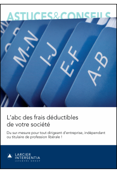 L'abc des frais d&eacute;ductibles de votre soci&eacute;t&eacute;