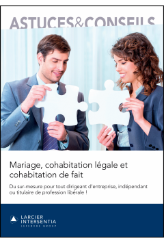 Mariage, cohabitation l&eacute;gale et cohabitation de fait