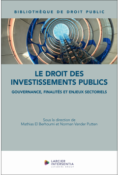 Le droit des investissements publics